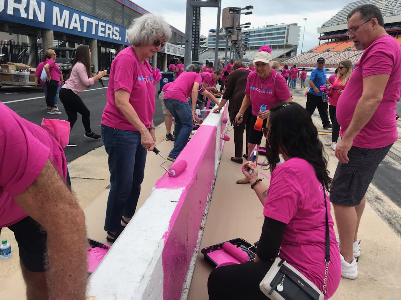 Paint Pit Wall Pink